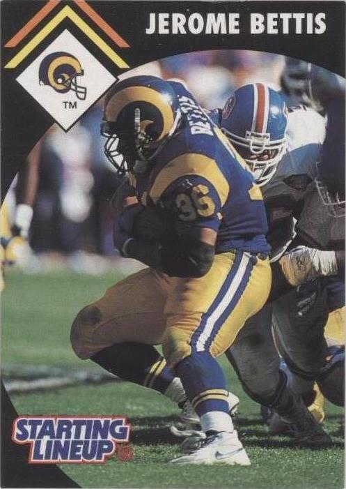 1995 Kenner Starting Lineup Jerome Bettis #36