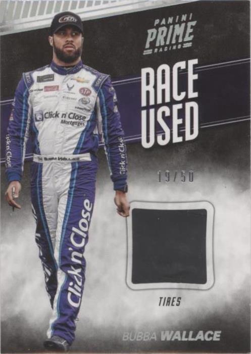 2018 Panini Prime Racing - Bubba Wallace #RU-BW