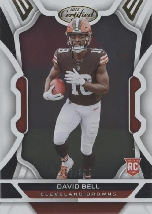 2022 Panini Certified David Bell #133