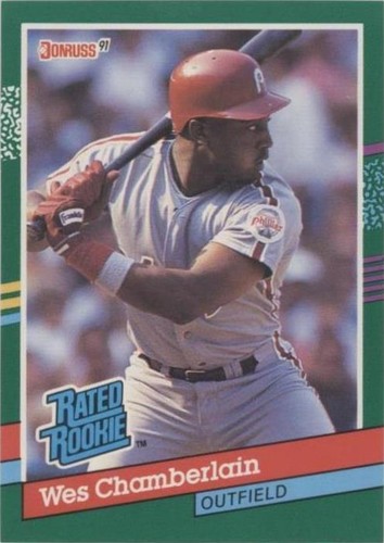 1991 Donruss - Wes Chamberlain #423