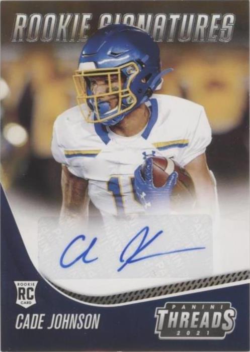 2021 Panini Chronicles Draft Picks Cade Johnson #TS-CJS