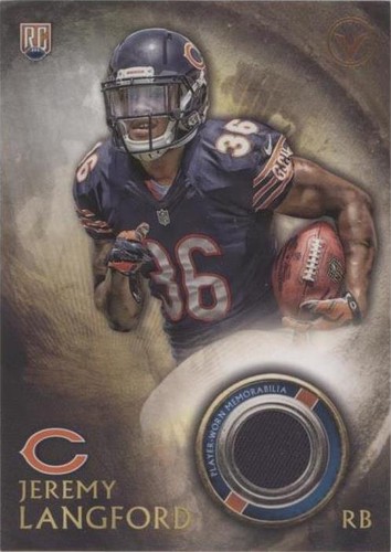 2015 Topps Valor Jeremy Langford #VRR-JL