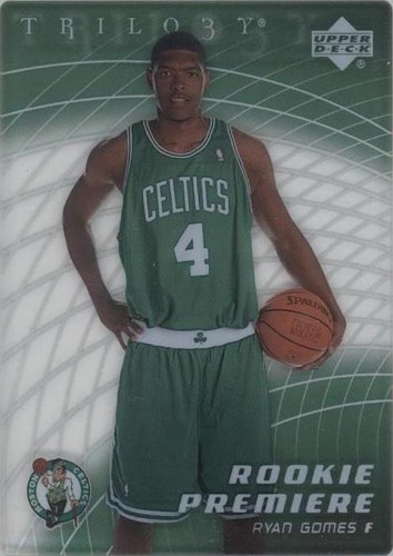 2005-06 Upper Deck Trilogy - Ryan Gomes #98