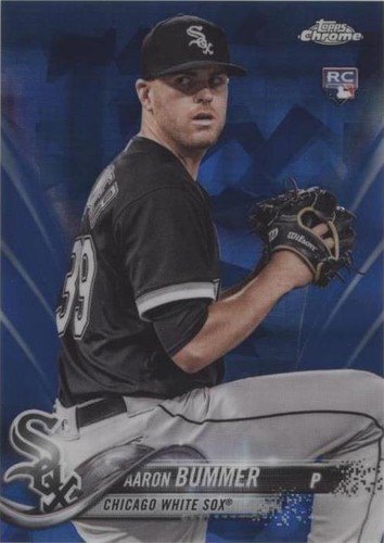 2018 Topps Chrome Sapphire Edition - Aaron Bummer #495