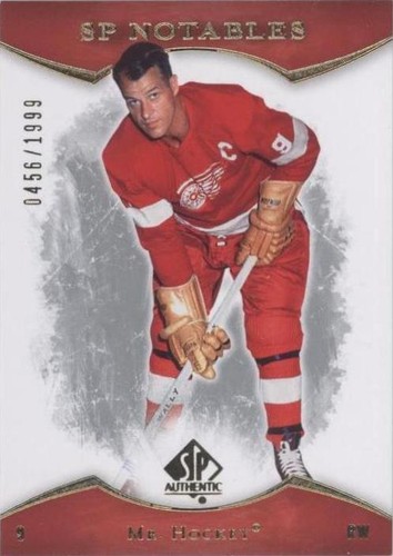 2007-08 SP Authentic - Gordie Howe #141