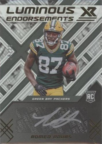 2022 Panini XR Romeo Doubs #LUM-RD