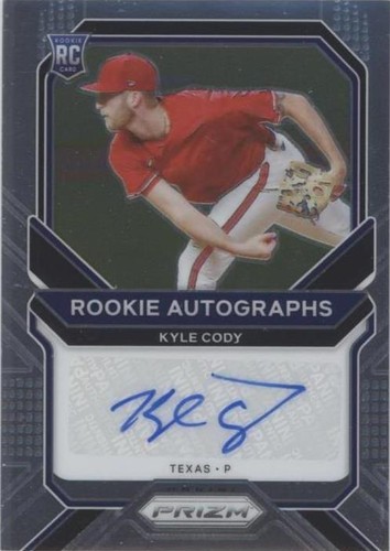 2025 Panini Prizm #SS-KC Kyle Carr Sensational Signatures Orange