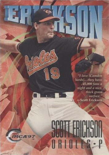 1997 Skybox Circa - Scott Erickson #245