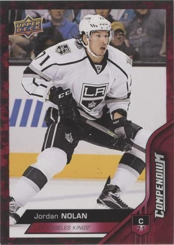 2016-17 Upper Deck Compendium - Jordan Nolan #419