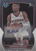 2022-23 Bowman University Chrome - Brandon Miller #80