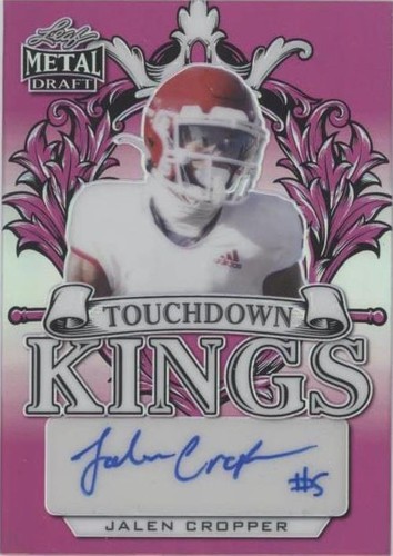 2022 Leaf Metal Draft Jalen Cropper #TK-JC1