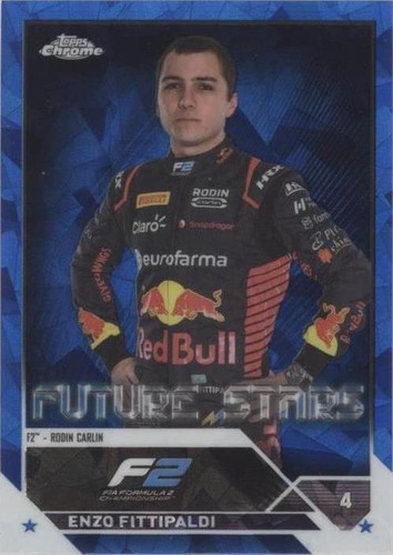2023 Topps Chrome Sapphire Edition Formula 1 - Enzo Fittipaldi #75