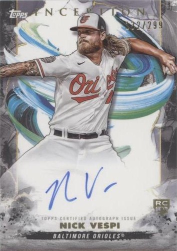 2023 Topps Inception - Nick Vespi #BRES-NVE