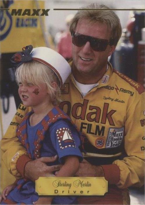 1995 Maxx Premier Series - Sterling Marlin #4