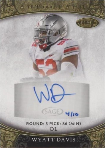 2021 Sage Aspire Wyatt Davis #ASP-27