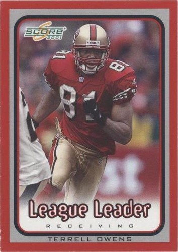 2001 Score Terrell Owens #254