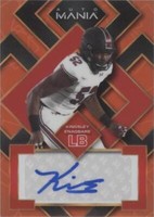 2022 Wild Card Auto Mania Kingsley Enagbare #AM-SQ26