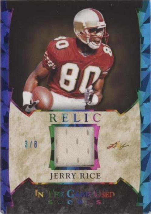 Leaf In The Game 2022 deportivo usado Jerry Rice #GUM-17