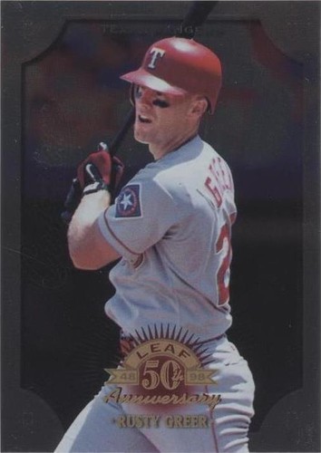 1998 Donruss Collections - Rusty Greer #201