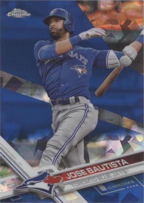 2017 Topps Chrome Sapphire Edition - Jose Bautista #60