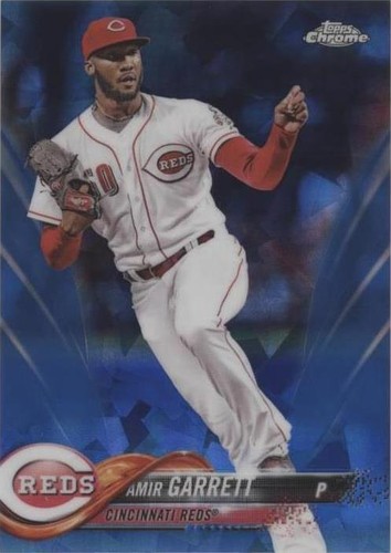 2018 Topps Chrome Sapphire Edition - Amir Garrett #14
