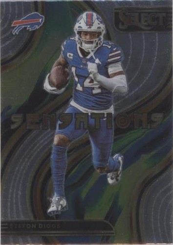 2022 Panini Select Stefon Diggs #SEN-19