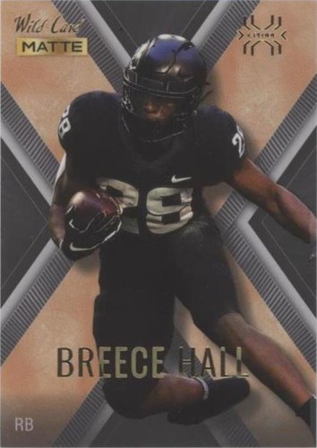 2022 Wild Card MATTE Breece Hall #MXP-4