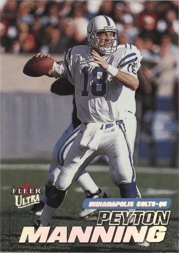 PEYTON MANNING 1998 FLEER ULTRA ROOKIE RC #201 | eBay