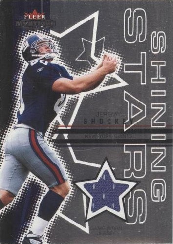2003 Fleer Mystique Jeremy Shockey #SS-JS