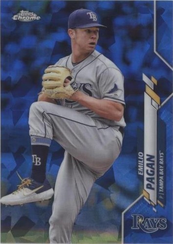 2020 Topps Chrome Sapphire Edition - Emilio Pagan #22