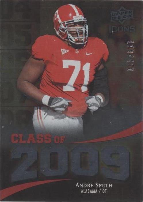 2009 Upper Deck Icons Andre Smith #2009-AS