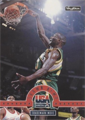 1994 Skybox USA Basketball - Shawn Kemp #17