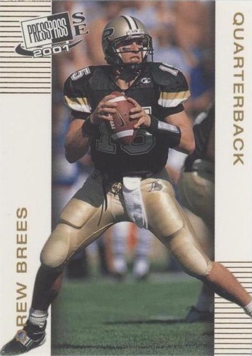 2001 Press Pass SE Drew Brees #2