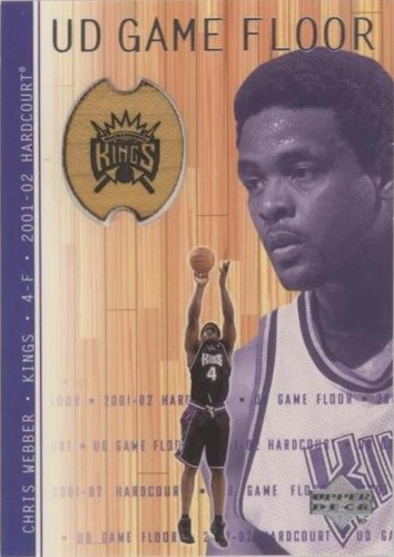 2001-02 Upper Deck Hardcourt - Chris Webber #CW