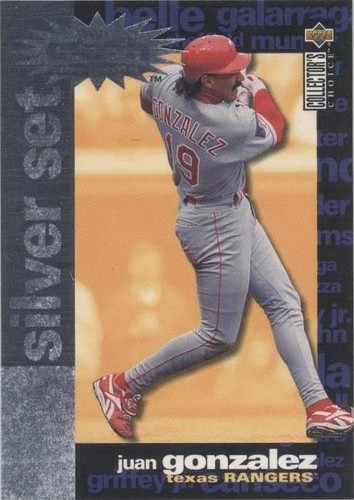 1995 Upper Deck Collector's Choice - Juan González #CR7