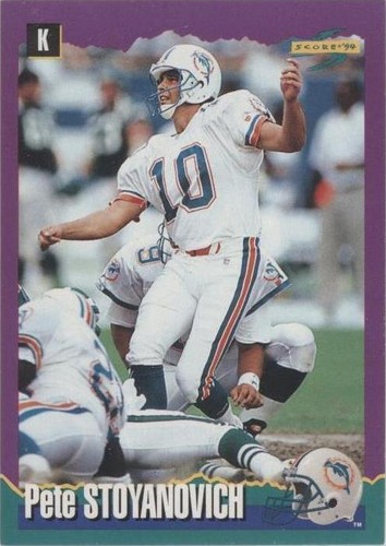 1994 Score Pete Stoyanovich #267