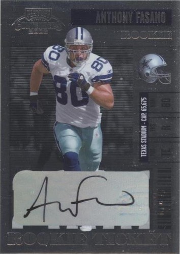 2006 Playoff Contenders Anthony Fasano #111