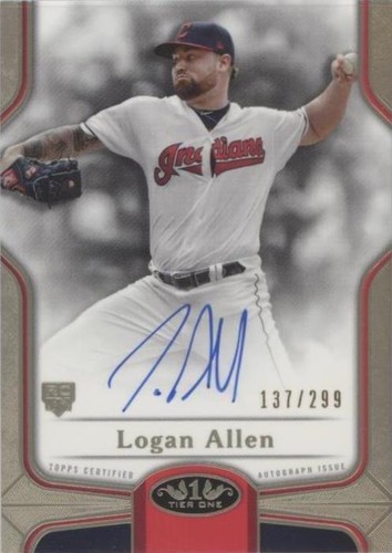 2020 Topps Tier One - Logan Allen #BOA-LA