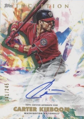 2020 Topps Inception - Carter Kieboom #RESA-CK