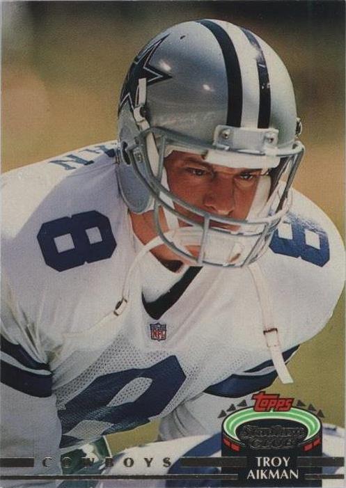 Topps Stadium Club Troy Aikman 1992 #695