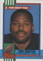 1990 Topps Chris Singleton #416