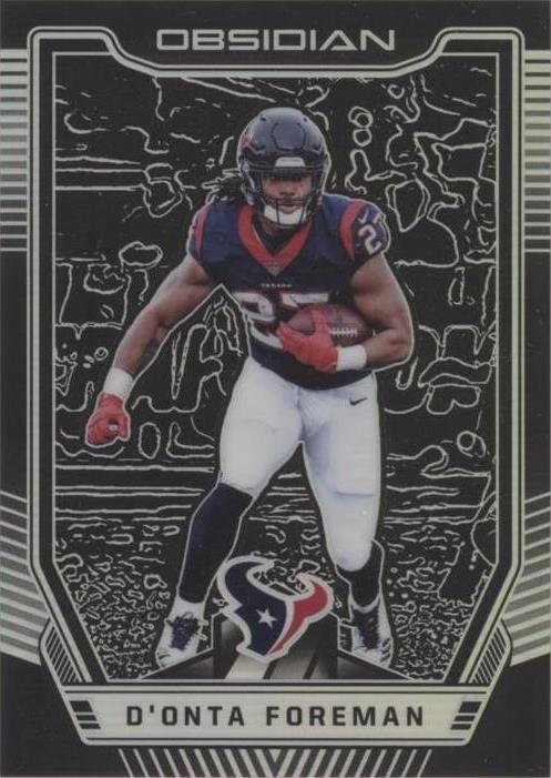 2018 Panini Obsidian D'onta Foreman #76