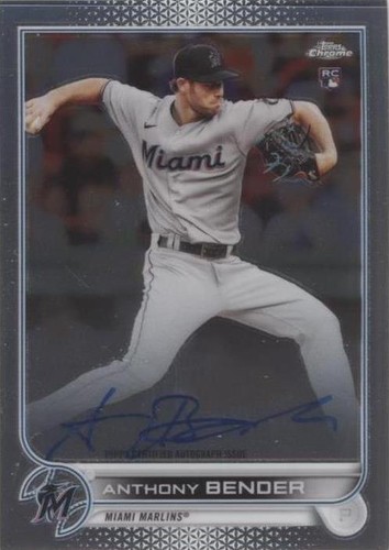 2022 Topps Chrome - Anthony Bender #RA-AB