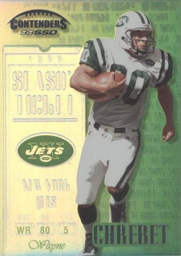 1999 Playoff Contenders SSD Wayne Chrebet #103
