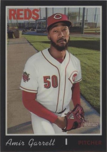 2019 Topps Heritage High Number - Amir Garrett #THC-646