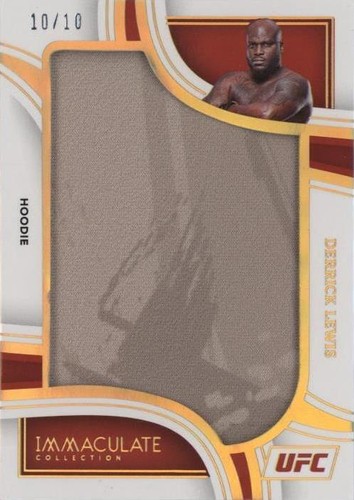 2023 Panini Immaculate Collection UFC - Derrick Lewis #JM-DLW