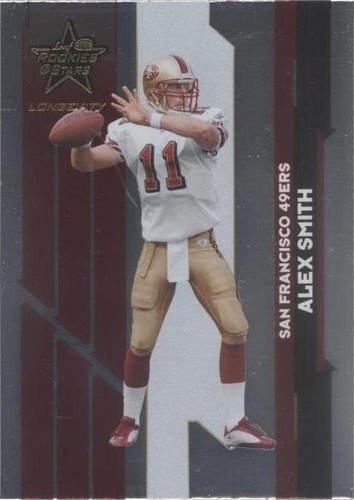 2006 Leaf Rookies & Stars Longevity Alex Smith #87