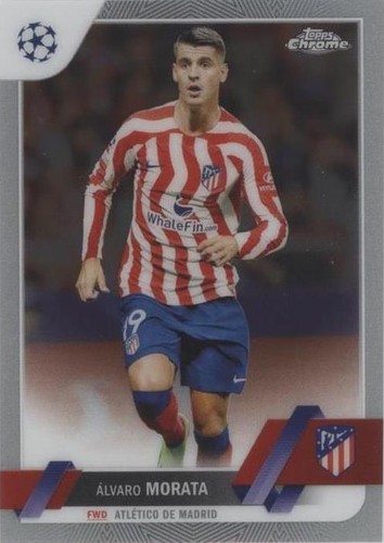 2022-23 Topps Chrome UEFA Club Competitions Alvaro Morata #72