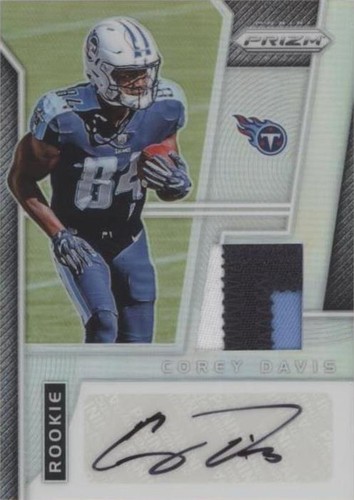 2017 Panini Prizm Corey Davis #RPA-CD