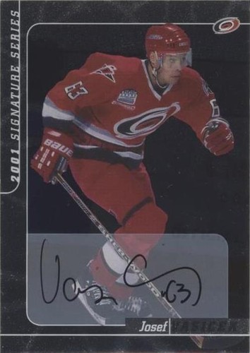 2000-01 In the Game Be A Player Signature Series - Josef Vasicek #226
